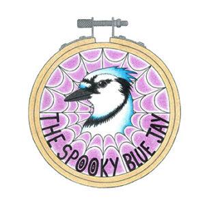Logo of The Spooky Blue Jay